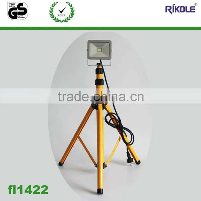 IP65 led slim flood light outside ipad looking earthspike