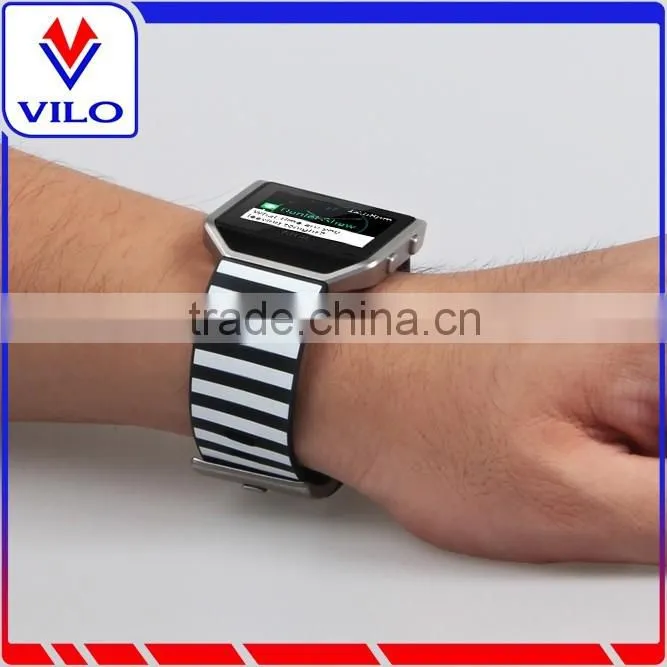 Soft Rubber Wrist Band Watch Strap For Fitbit Blaze, For Fitbit Blaze Silicone Wrist Strap