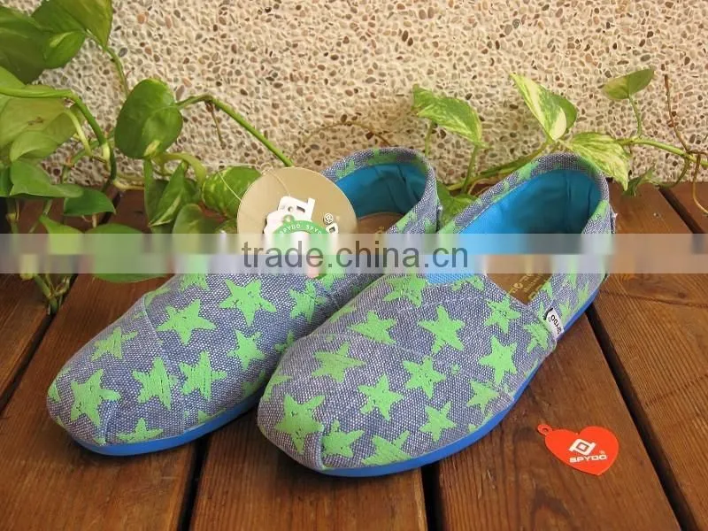 china products high quality plimsolls canvas shoe loafer