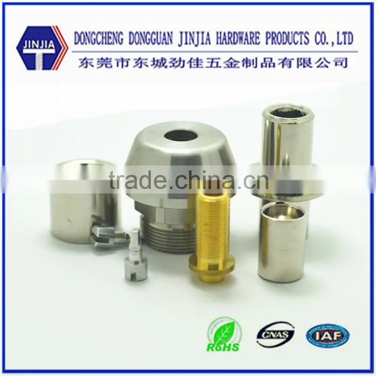Dongguan factory custom precision cnc brass decorative nut