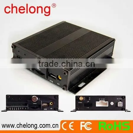 4 Channel car SD card recorder