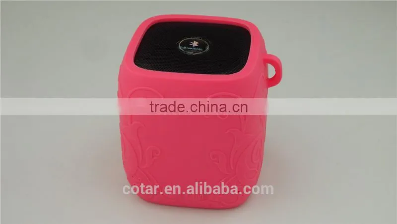 2015 Factory Top Sell Portable Waterproof Bluetooth Mini Shower Speaker