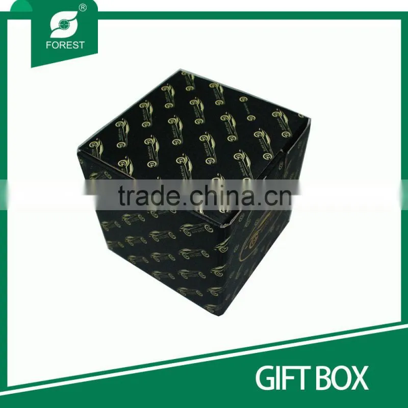 CUSTOM MADE CUBE SHAPED CORRUGATED PAPER GIFT BOX HOT SALE