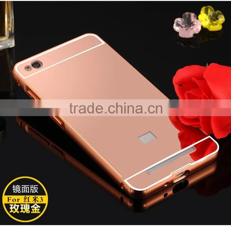 Wholesale Mirror Phone Case Cell Phone With Mirror Cover Case For Xiaomi For Redmi 3