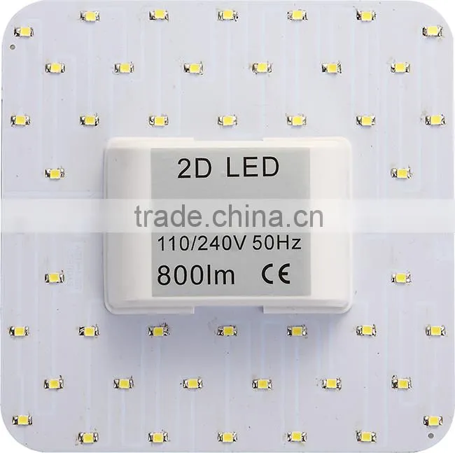 CE ROHS 220V/240V 15W GR10Q Base Square 2D LED Replacement Lamp