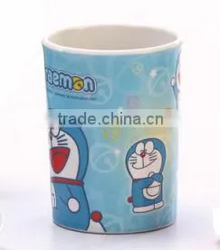 Cute cartoon kids melamine disposal water drinking cups