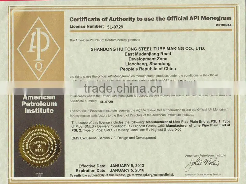 JIS Standard STS49,STPT49,STPL39 Low Alloy Seamless Steel Pipe For Low Temperature