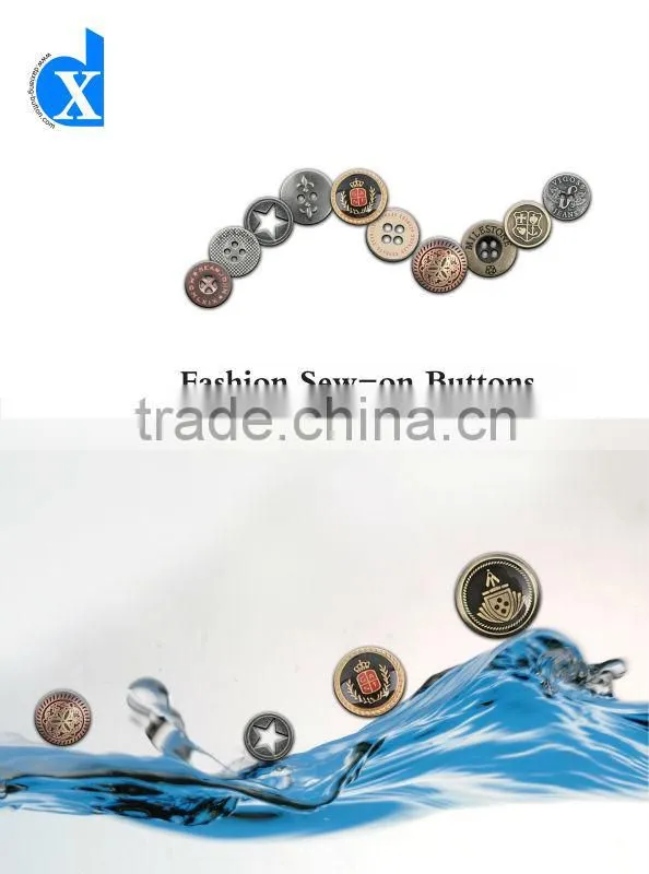 black custom jeans button