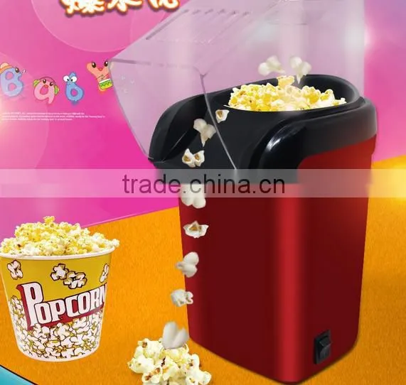 electric popcorn making machine .hot air popcorn maker