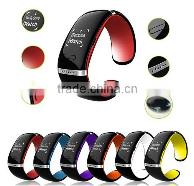 Bluetooth Smart Watch Bracelet L12S U Smartwatch Pedometer/ Anti-lost/ Sync Music for Samsung/HTC/Huawei Android Smartphones