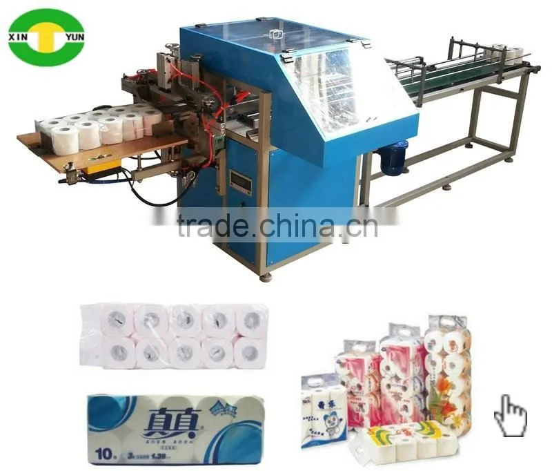 Semi automatic Ordinary toilet paper packing machine