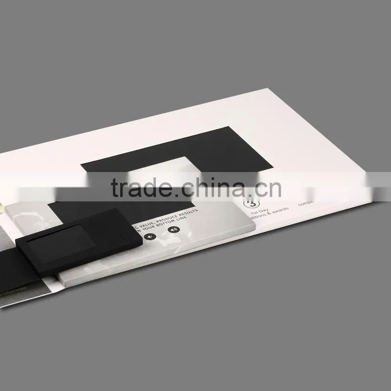 Custom usb business card,usb digital video player greeting cards,invitation lcd video greeting card