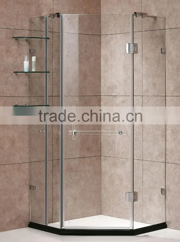 Y671 made in china 2 person integral hotel shower cubicle