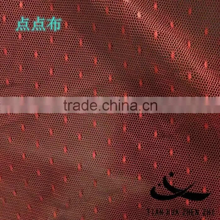 changle knitting factory whosale mesh fabric base net with high quality
