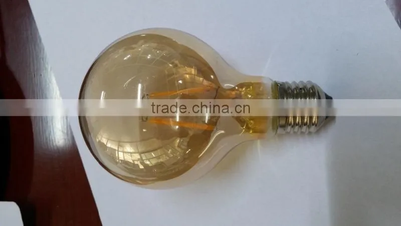 LED christmas light CE EMC LVD RoHS 6W G80 filament led bulb