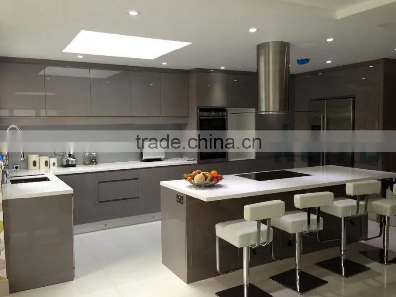 Alibaba China Made Good Price High Gloss lacquer Kitchen Cabinets
