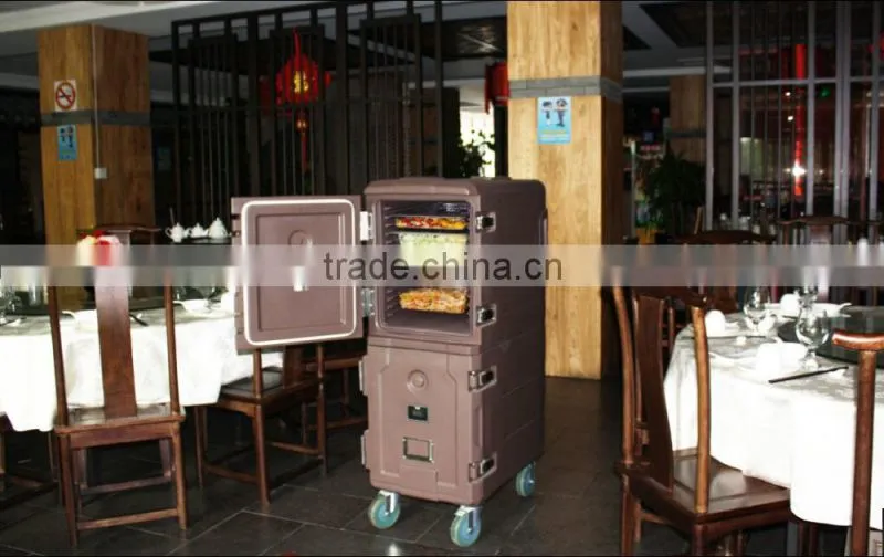 LLDPE+PU plastic Cabinet for food pan, with rotational molding