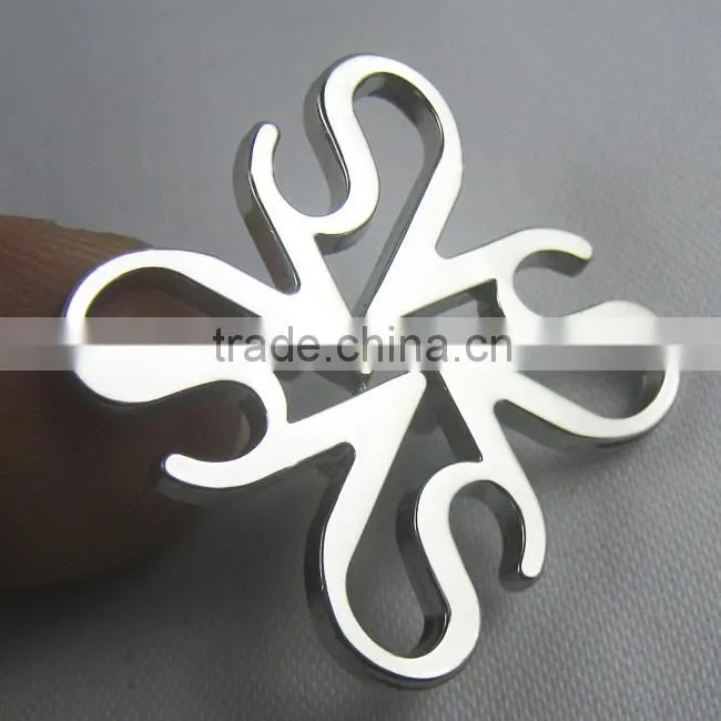 metal logo sign