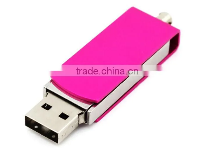 OEM Fast Delivery Swivel Metal USB Drive Strobe
