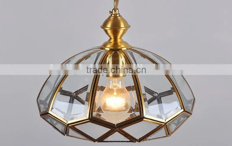 hot sale copper drop lamp for home ,brass ceiling lamp for kitchen decorative copper lamp