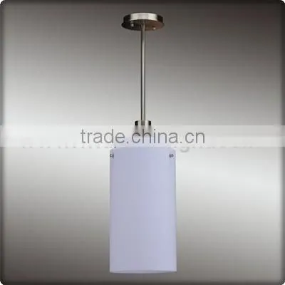 UL CUL Listed Brushed Nickel Modern Hanging Light With Glass Shade C20032