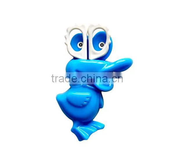 Plastic animal scissor with magnet/cartoon scissor