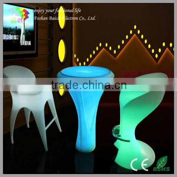 LED Tub Chair BCR-812C with Light Color Change & Remote Control