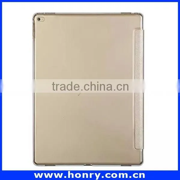New arrival smart cover for iPad Pro with PC backside, for iPad Pro case
