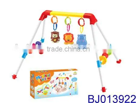 Wholesale cheap baby toy funny plastic baby rattles bell