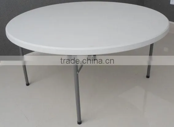 5ft round plastic wedding table