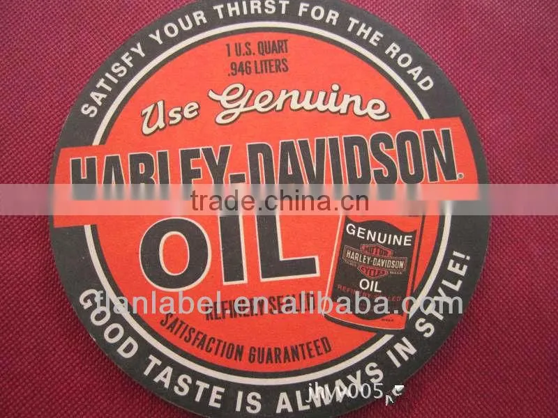 Custom Printing Cardboard Paper Cup Coasters with fast delivery