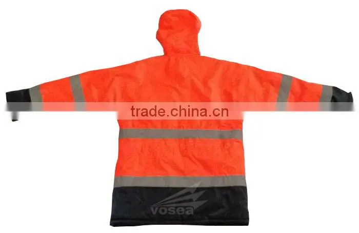 Reflected type flame-resistant shirt with two chest pockets