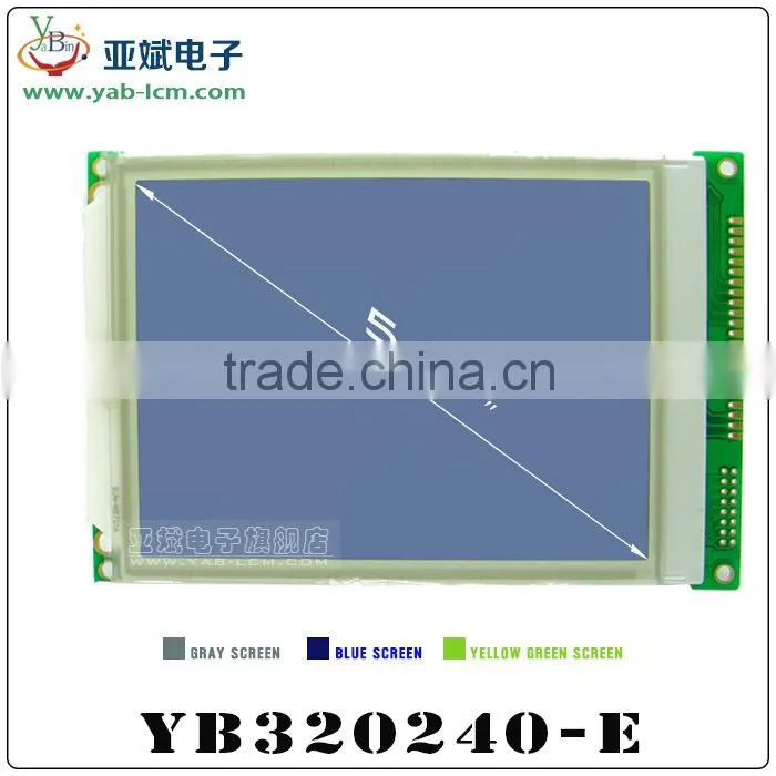 Industrial control panel 320X240 5.7 inch graphic lcd display