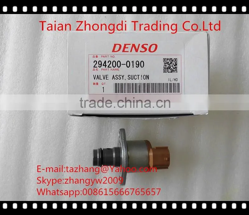 DENSO original and new suction valve SCV 294200-0190