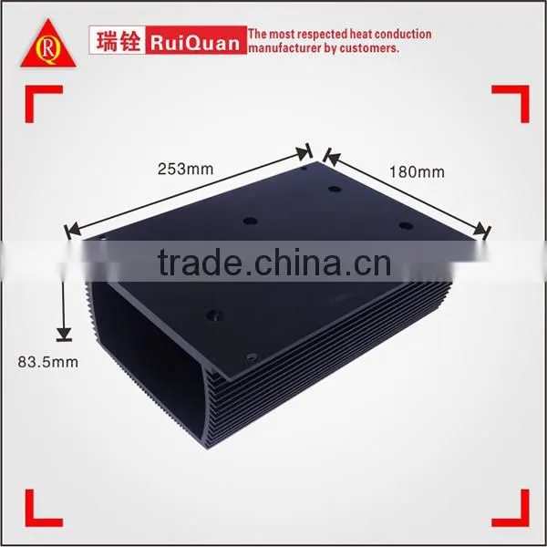 Heatsink maufacturer best quality aluminum extruded housing/enclosure