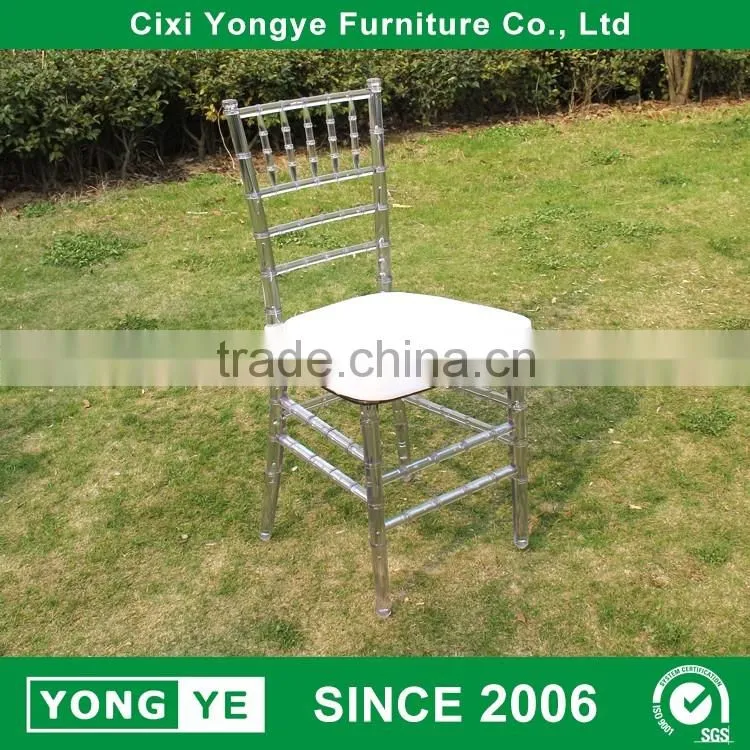 chiavari and tiffany acrylic transparent chair