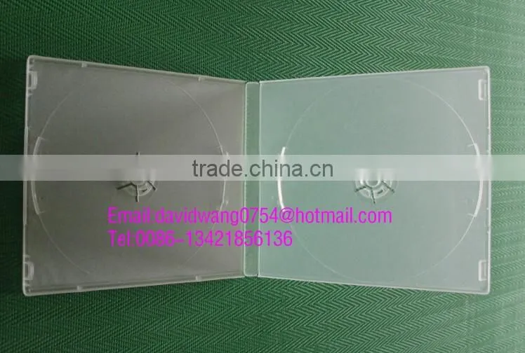 10mm pp cd case clear double