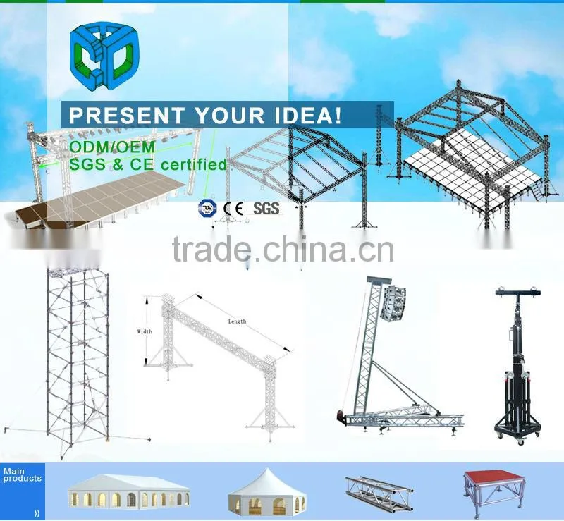 hottest sell of aluminum lighting truss stand in china