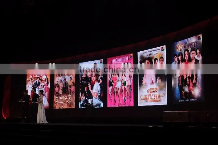indoor full color hd super slim die casting P3 led rental led display / video wall / board