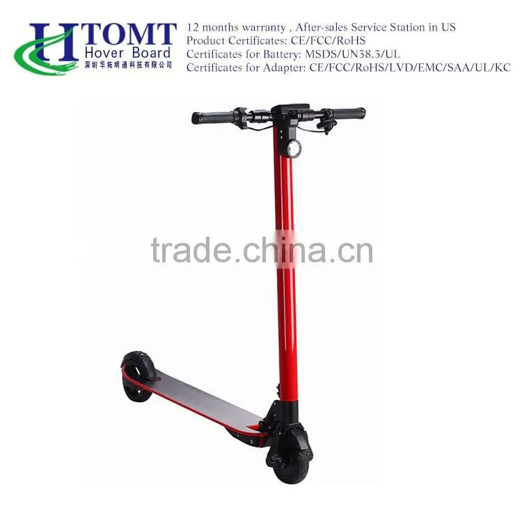 Foldable carbon fiber skateboard electric 2 wheels skateboard