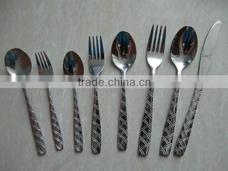 New design Stainless steel Cutlery sets