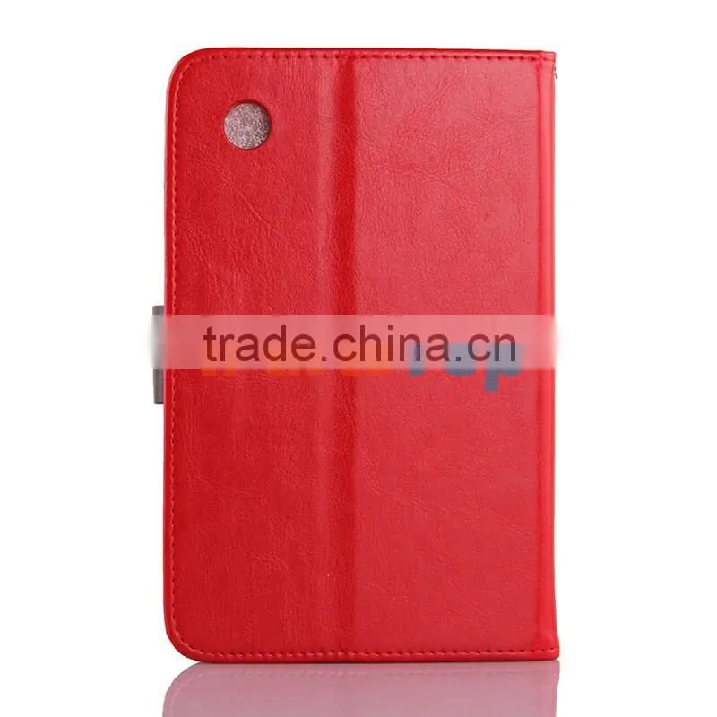 Wholesale Colored Leather Case For Lenovo IdeaTab A3300 A7-30 Flip Cover TPU Protective Case