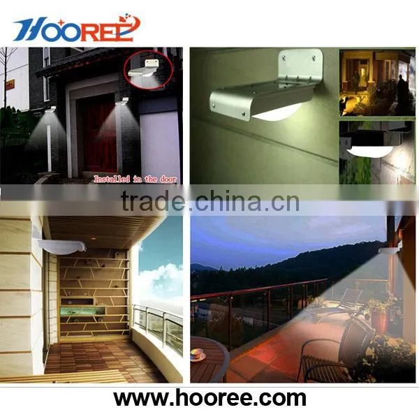 Stainless steel solar wall and fence light SL-10P