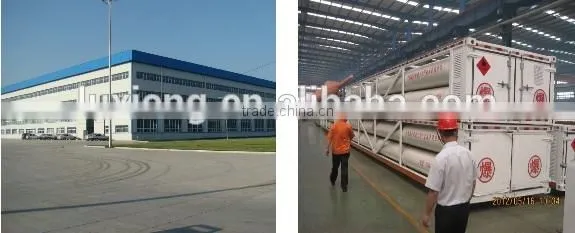 I6 CNG long tube skid, ISO standard, seamless steel, high pressure, large capacity