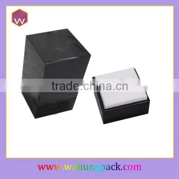 Black magnetic perfume box wooden special design perfume display