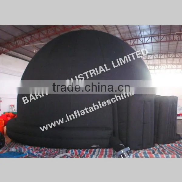 2013 Barry outdoor inflatable projective tents/inflatable dome tent