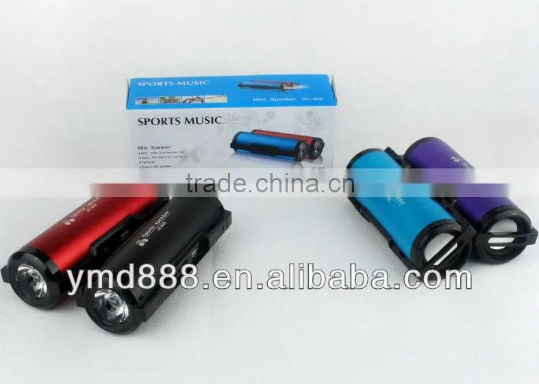 sos flashligh speaker,portable speaker spot goods