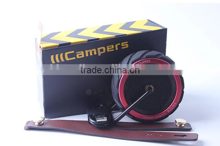China new innovative tire shape portable wireless bluetooth speaker