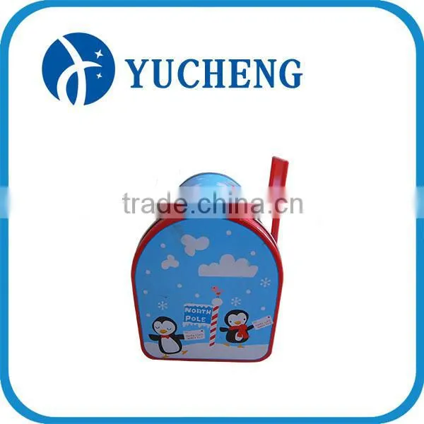popular food grade pretty colorful metal tinplate box