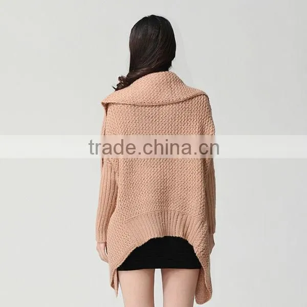 knitted sweater ladies long sleeve new design sweater